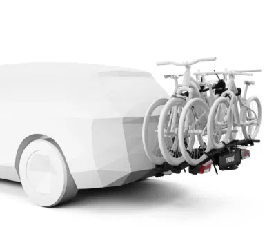 THULE EASYFOLD 3 (944) + ADAPTER - nosič 3 bicyklov na ťažné zariadenie
