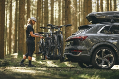 THULE EASYFOLD 3 (945) + ADAPTER - nosič 4 bicyklov na ťažné zariadenie