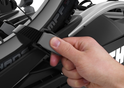 THULE VELOCOMPACT 3 (926) + ADAPTÉR - nosič 4 bicyklov na ťažné zariadenie