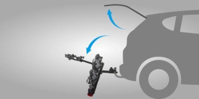 BUZZRACK SCORPION LITE 3 - nosič 3 bicyklov na ťažné zariadenie