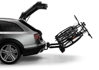 THULE VELOSPACE XT 2 (938) BLACK - nosič 2 bicyklov na ťažné zariadenie