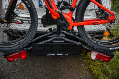 Nosič bicyklov TMK Fly 02 oranžový