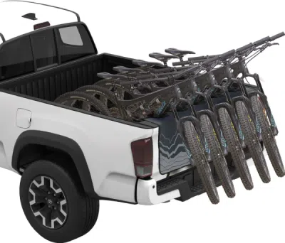 YAKIMA GATEKEEPER EVO MD black - nosič 5 bicyklov na pickup