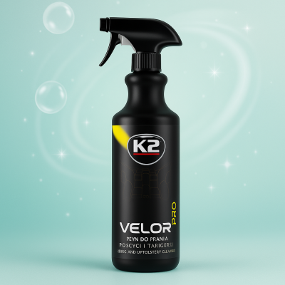 K2 VELOR PRO čistiaci prostriedok na čalúnenie 1L