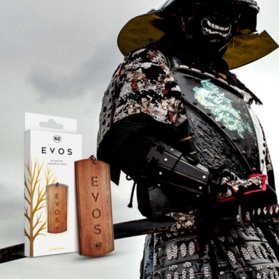K2 EVOS SAMURAI drevený závesný osviežovač vzduchu