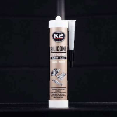 K2 ČIERNY SILIKÓN +350°C 300 G