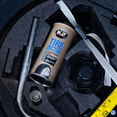 K2 TIRE DOKTOR sprej na opravu defektu 400 ML