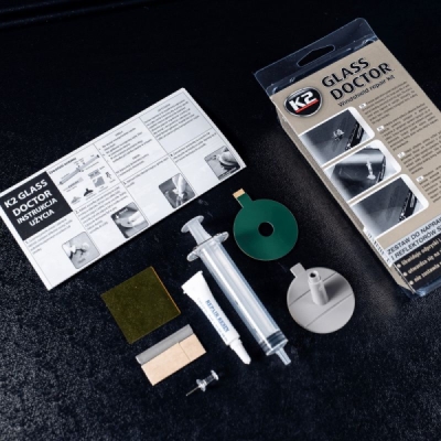 K2 GLASS DOCTOR súprava na opravu čelného skla