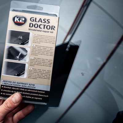 K2 GLASS DOCTOR súprava na opravu čelného skla