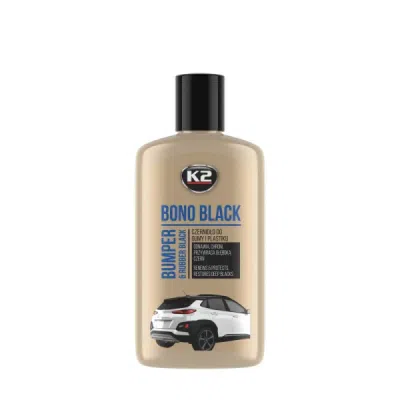 K2 BONO ČIERNA 250 ML ošetrenie gumy a plastov