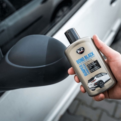 K2 BONO ČIERNA 250 ML ošetrenie gumy a plastov