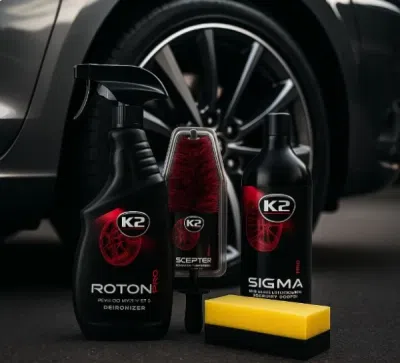 K2 PROFESIONÁLNY DETAILINGOVÝ SET PRE OŠETRENIE KOLIES