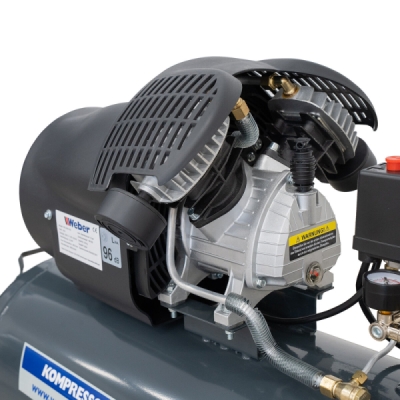 Dielenský kompresor 230 V / 8 barov / 100 l nádrž