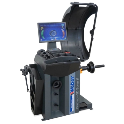 Vyvažovačka kolies Weber Expert Series Precision 3D Sonar III Air - pneumaticke upínanie kolesa