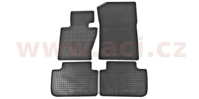 Autorohože gumové čierne BMW E83(sada 4ks)