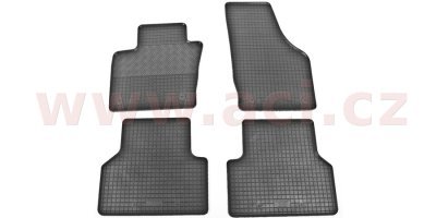 Autorohože gumové čierne AUDI (sada 4ks)