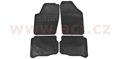 Autorohože gumové čierne VW / SEAT / ŠKODA (sada 4ks)