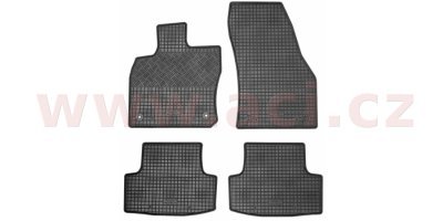 Autorohože gumové čierne VW / SEAT / AUDI (sada 4ks)