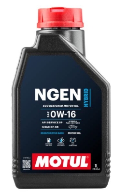 MOTUL NGEN HYBRID 0W16 1L