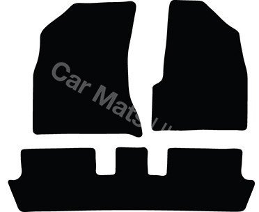 Patosnice platnene Citroen C4 Picasso - 2006-2-reda