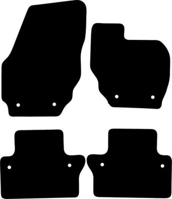 Patosnice platnene Volvo S80 - V70 - XC70 2007