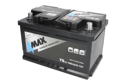 AKUMULATOR 4MAX 75AH 700A D+