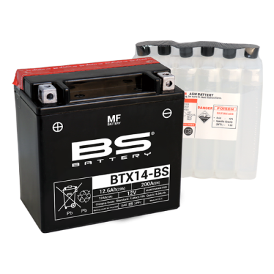 Akumulator BS 12V 12AH GEL LIJEVI PLUS 200A