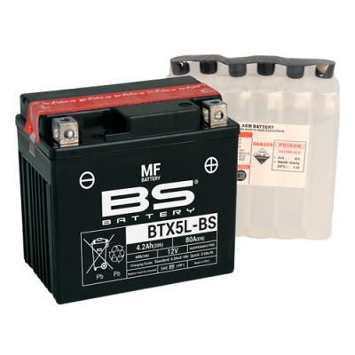 Akumulator BS 12V 4AH GEL DESNI PLUS 70A