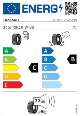 GUMA TRAZANO 245/40R19 LJETNA 98W ZuperEco Z-107