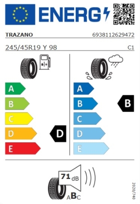 GUMA TRAZANO 245/45R19 LJETNA 98Y SPORT SA-37