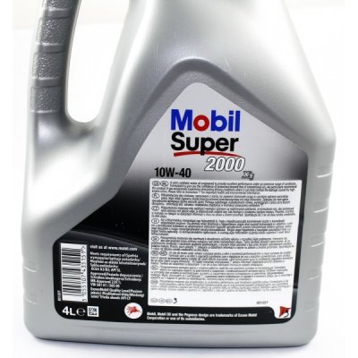 Mobil Super 2000 X1 10W-40, 4 l
