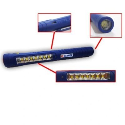 BERNER LED 7+1 svítilna PEN LIGHT mikro USB