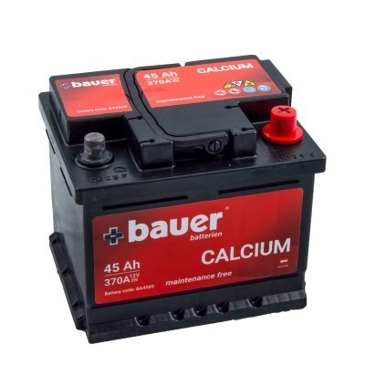 Autobaterie BAUER Calcium 45Ah 12V 370A 210x175x175