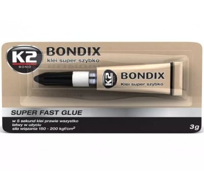 Vteřinové lepidlo BONDIX (3 g) - K2