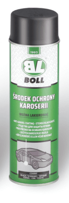 BOLL ochranný prostředek na karoserie sprej, přelak, černý, 500ml