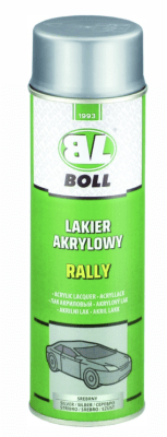 BOLL stříbrný akrylový lak - rally, sprej 500ml