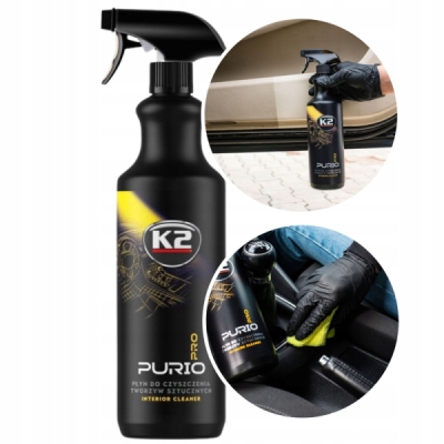 K2 PURIO PRO 1L – čistič plastů, vinylu a gumy