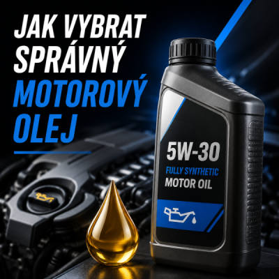Jak vybrat správný motorový olej?