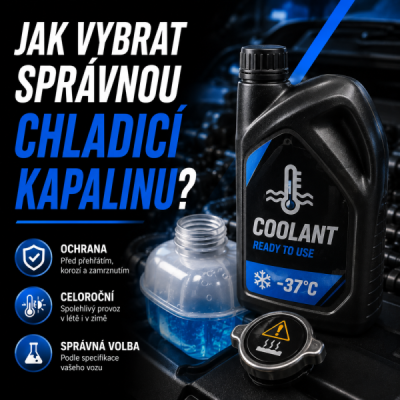 Jak vybrat správnou chladicí kapalinu?