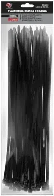 MA Professional Stahovací pásky černé 7,6 × 450 mm, 50 ks