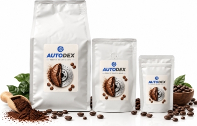 Zrnková káva AUTODEX Coffee 1 kg – 85 % arabika, 15 % robusta