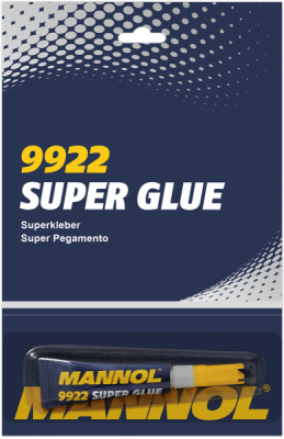 MANNOL 9922 Super Glue – vteřinové lepidlo, 3 g