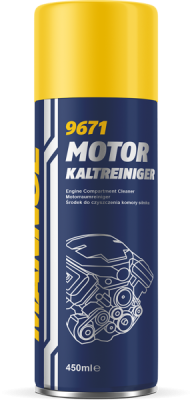 MANNOL 9671 Motor Kaltreiniger – pěnový čistič motoru, 450 ml