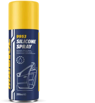 MANNOL 9953 Silicone Spray – silikonové mazivo, 200 ml
