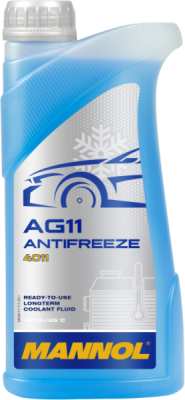 MANNOL 4011 AG11 Longterm −40 °C – chladicí kapalina, 1 l
