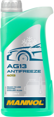 MANNOL 4013 AG13 Hightec −40 °C – chladicí kapalina, 1 l