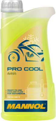 MANNOL 4414 Pro Cool −40 °C – chladicí kapalina pro motocykly, 1 l
