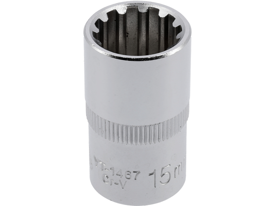 Nástrčná hlavice SPLINE YATO YT-1467 – 1/2″, 15 mm