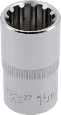 Nástrčná hlavice SPLINE YATO YT-1467 – 1/2″, 15 mm