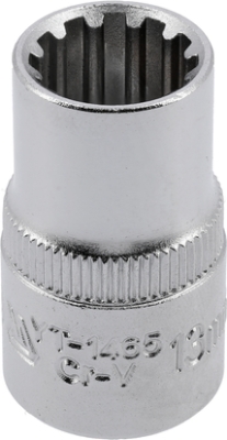 Nástrčná hlavice SPLINE YATO YT-1465 – 1/2″, 13 mm
